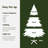 7.5Ft Pre-Lit Pine Branches with Frosted Tips Artificial Christmas Tree-690946524