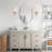 1- Light Clear Ribbed Glass Wall Sconce-514731571