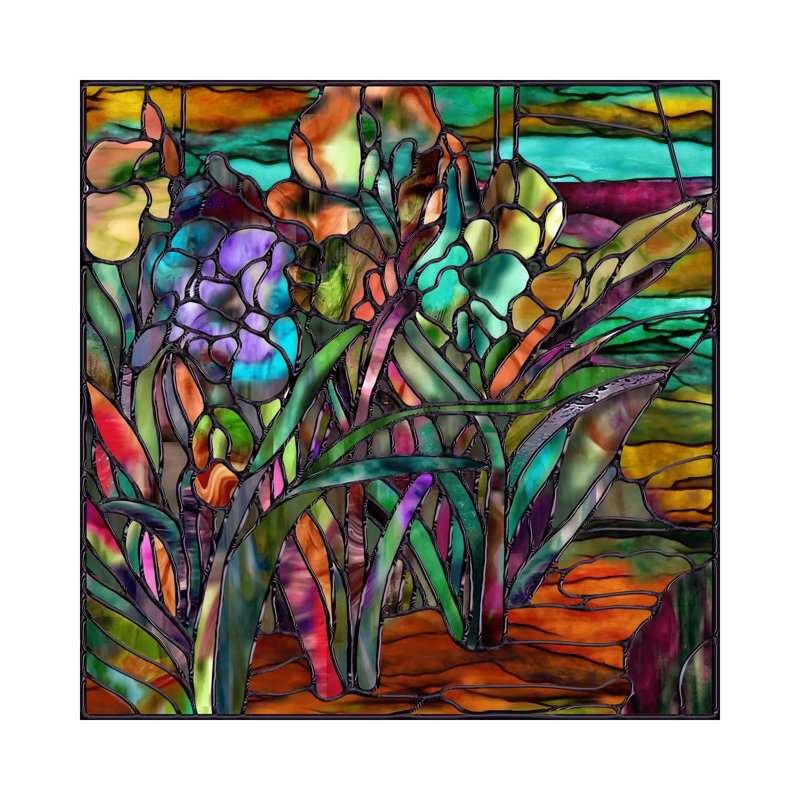 Candy Coated Irises by Mindy Sommers - Wrapped Canvas Print, 30.48 cm H x 30.48 cm W