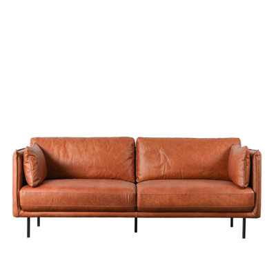 Barbuda 3 Seater Genuine Leather Sofa