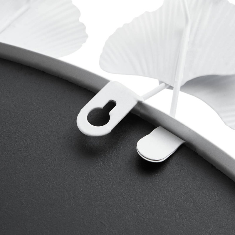 Miroir mural rond 30,5 po Eden Gingko