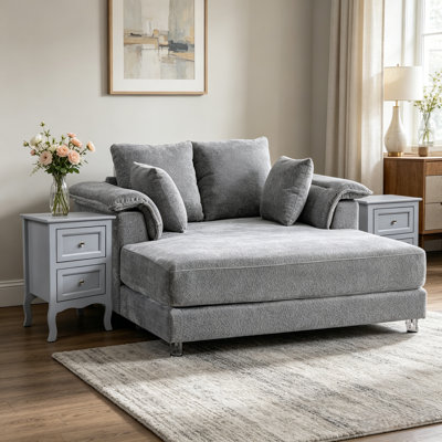 3 Piece Living Room Sets Sofa Sofa Bed & Drawer End Table