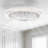 Makaiyla 20" WiFi Bluetooth LED RGB Flush Mount Ceiling Fan Light with Remote APP Voice Control-2055454958-2079662162
