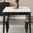 Wickman White + Black Rectangular Sintered Stone + Solid Wood Dining Table-125216976