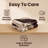 King Size Comforter Set 9 Pieces, All Season Luxury Bed in a Bag for Bedroom, With Matching Curtains, Soft Microfiber, Ginkgo Leaf-121273392
