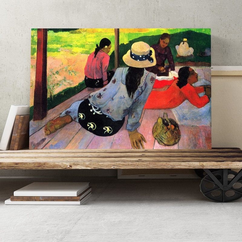 The Siesta by Paul Gauguin - Wrapped Canvas, 70cm H x 100cm W