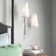 Walling 2 Light Dimmable Armed Sconce