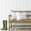 Panneau mural blanc 7,25 po x 84 po Shiplap