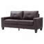 Canapé modulaire G464A-S Newbury, brun foncé