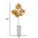 78.6'' Artificial Maple Leaf Tree In A Square Beige Fiberstone Planter Perfect For Indoor And Outdoor Use