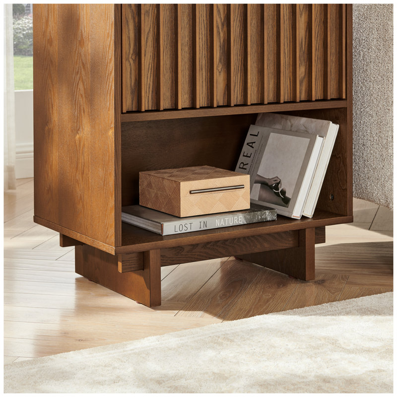 Table de chevet Mid-Century, Brown