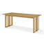 Ensembles de table et chaises de salle à manger spacieux en bois pour la maison (comprend la table et les chaises).