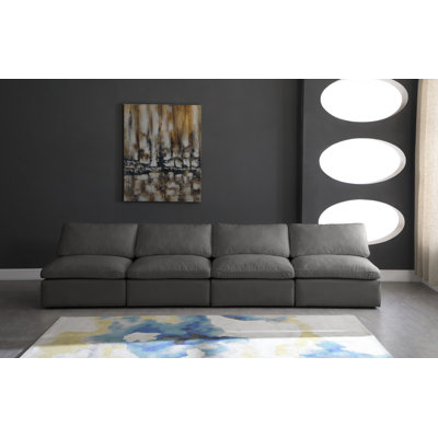 Atis 140'' Velvet Sofa
