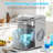 Ice Maker For Countertop, 9 Bullet Ice Cubes In 6 Mins, 26.5lb/24h, Ultra Fast Portable Ice Maker Machine With Auto-cleaning, Basket And Scoop, Ideal For Home, Kitchen, Camping, Rv-114248242