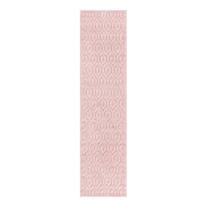 Hearon Geometric Indoor / Outdoor Rug, Runner 2' x 8'