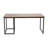 2 Piece Modern Nesting Coffee Table Set with Storage Drawer and Sled Base Metal Frames