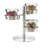 3 Tier Mixology Display - 16Oz Jars with Solid Lid-13701880