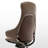 Height Adjustable Desk & Serene Ella Leather Chair Set For Home Office