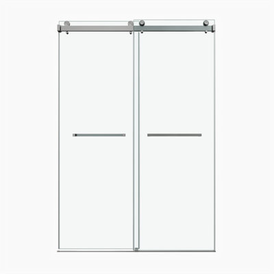 Frameless Double Sliding Shower Door
