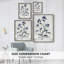 «FLORAL Series», impression encadrée en bois massif-720931719