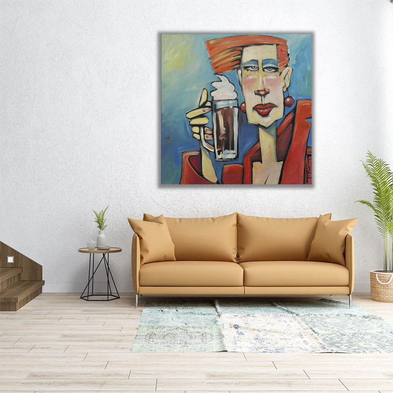 «Mocha Doubleshot», reproduction d'art sur toile, H 20 po x l 20 po