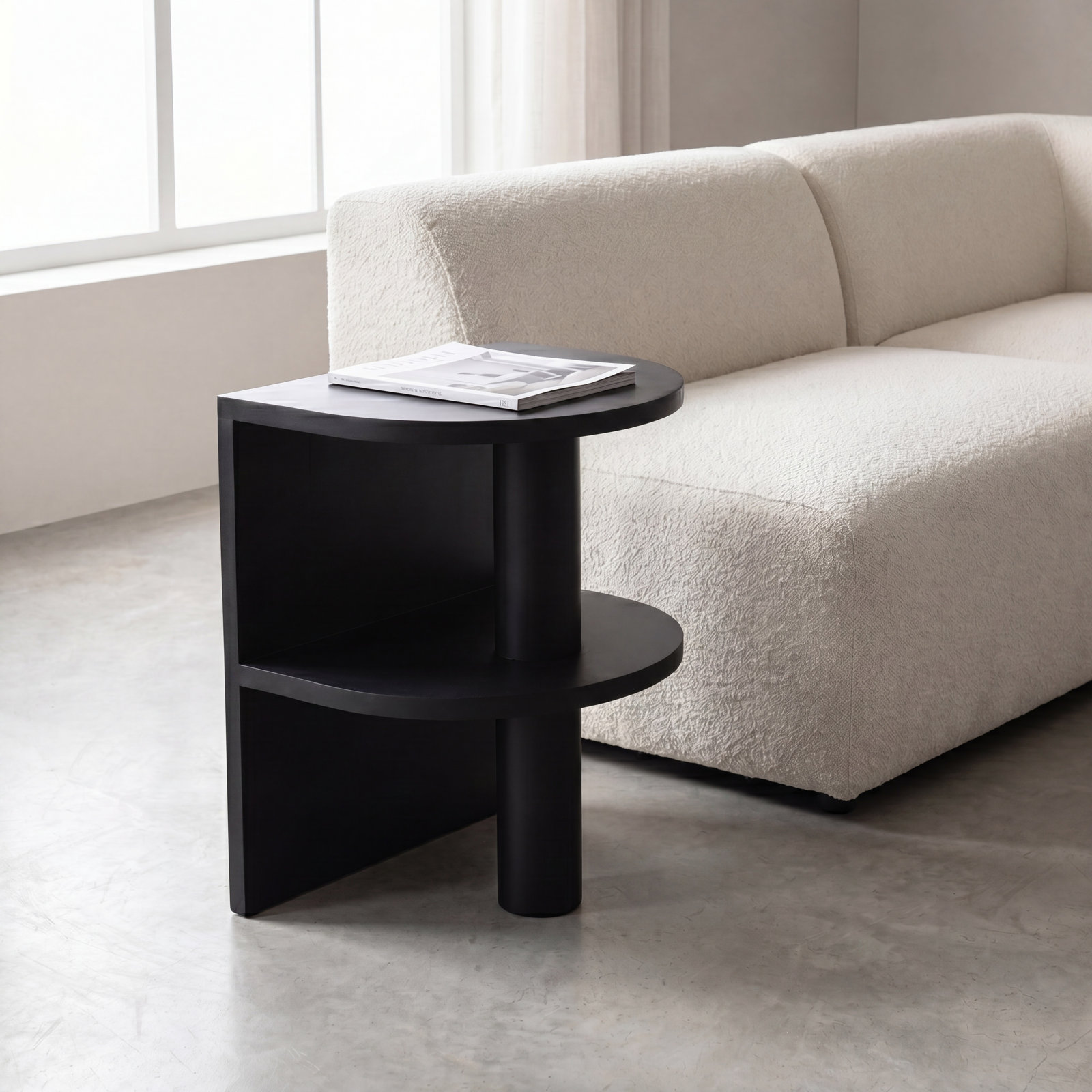 End Table, Black