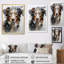 Dog Inquisitive Canine, reproduction d'art sur toile-1413637992-1413637993