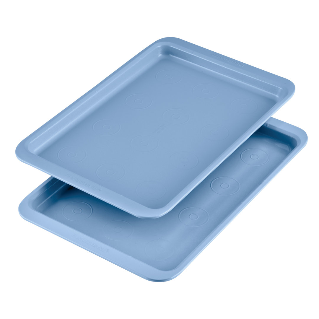 Farberware Easy Solutions Nonstick Bakeware Baking Sheets / Cookie Pan Set, 2 Piece (Set of 2) Farberware