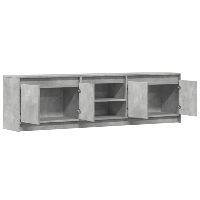 No_Yes_Yes_Yes_N/A Unfinished TV Stand for TVs up to 78", Concrete Grey