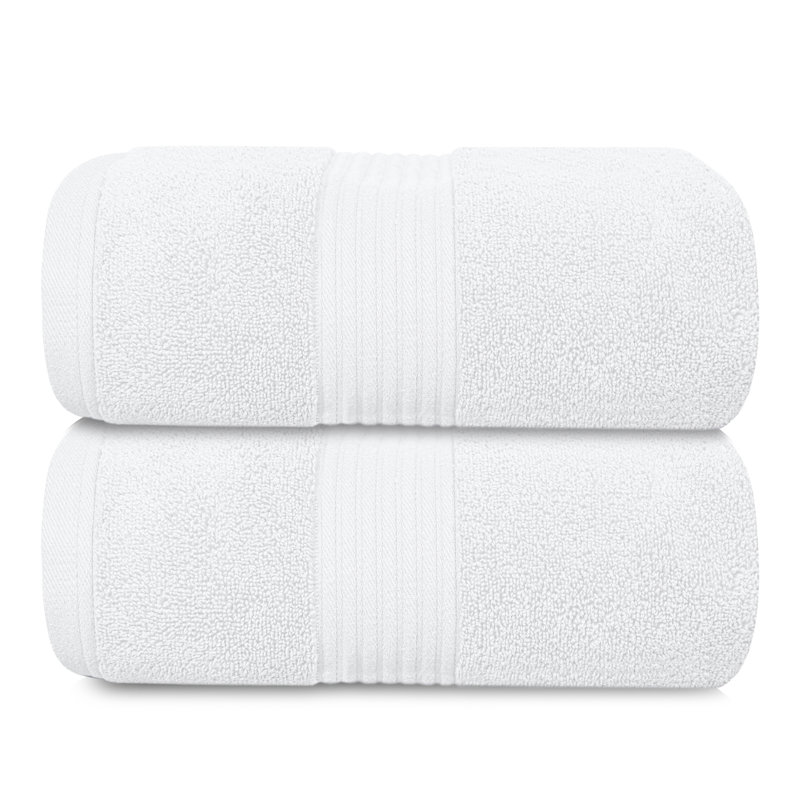 100% Cotton Midweight Mulit-Size Set, White