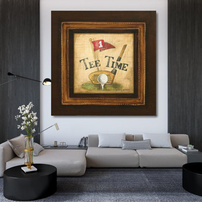 Ophelia & Co. Gorham, Gregory, art sur toile tendue sous le titre: Golf Tee Time