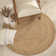 Bussey Tan Striped Modern Farmhouse Handmade Hand Braided Jute/Sisal Indoor Area Rug