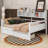 Pren Daybed with Bedside Shelves and Two Drawers-1765611755-1765611754