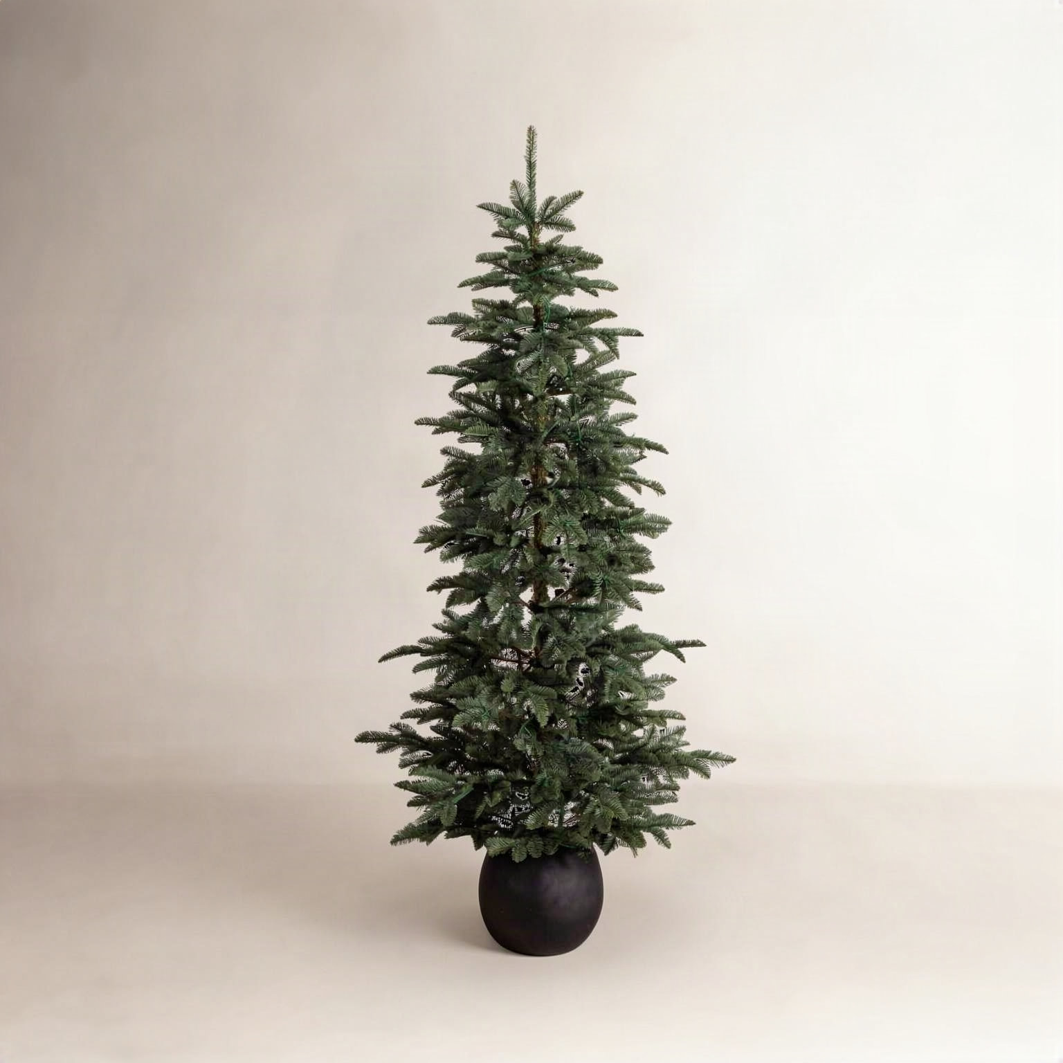 White 6' Pre-Lit Pine Christmas Tree