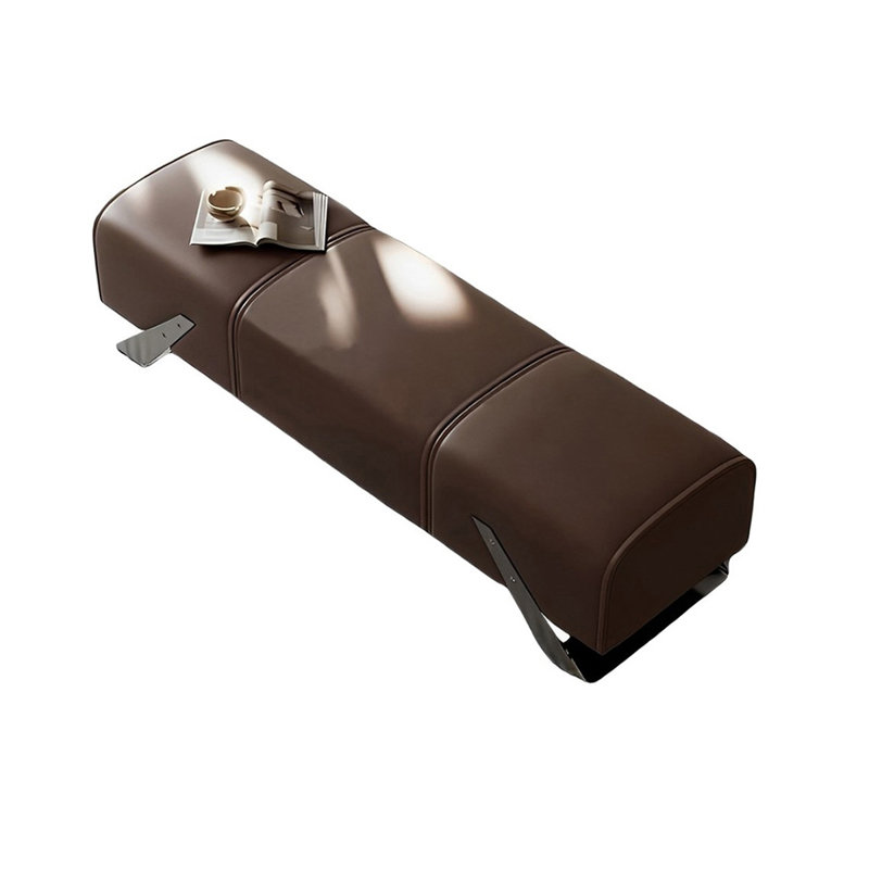 Banc rembourré Mirisola, H 16,53 po x l 62,99 po x P 17,71 po