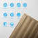 48" x 24"  PVC Ceiling Tile,Slat Design 3D Wall Panels,Covers 96 sq.ft. (Set of 12)