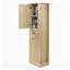 Grande armoire de rangement avec compartiment inclinable et tablettes réglables-132873069