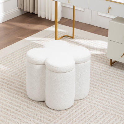 Etai 19" Width Upholstered Storage Ottoman