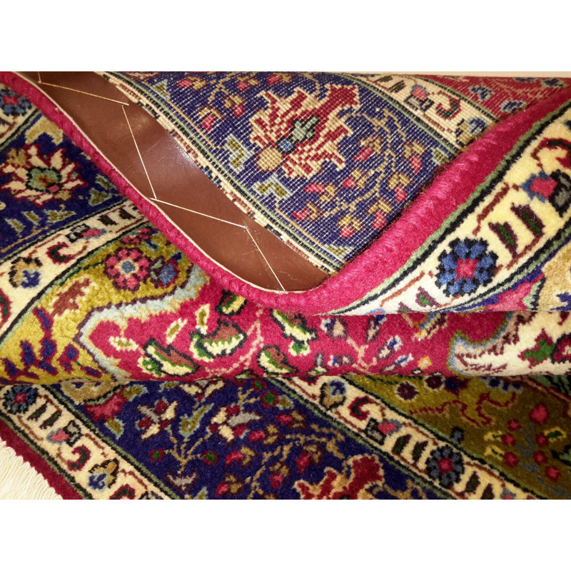 Pirley Oriental Area Rug in Red