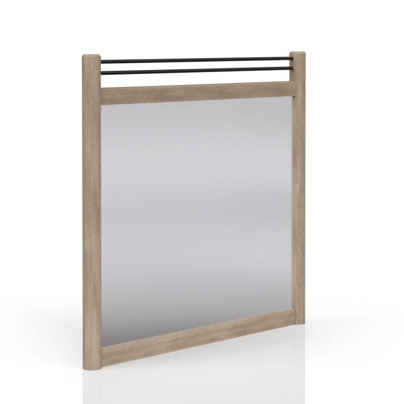 Miroir couleur sable