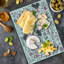 Planche à découper Ambesonne, grande taille, fantaisie, imprimé Ornamens, gris, rose, blanc