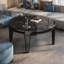 Table basse ronde en pierre supercristalline-109947076