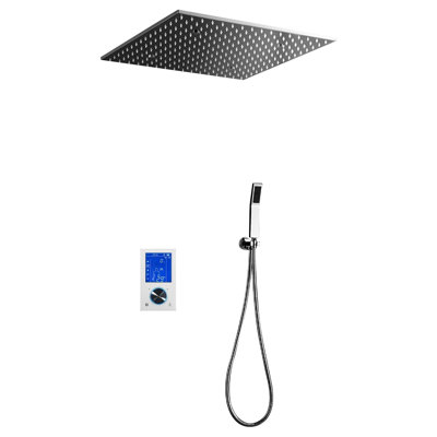 Flagstaff Digital Touch Panel Thermostatic Shower Set