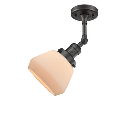 Rivka Glass Semi Flush Mount