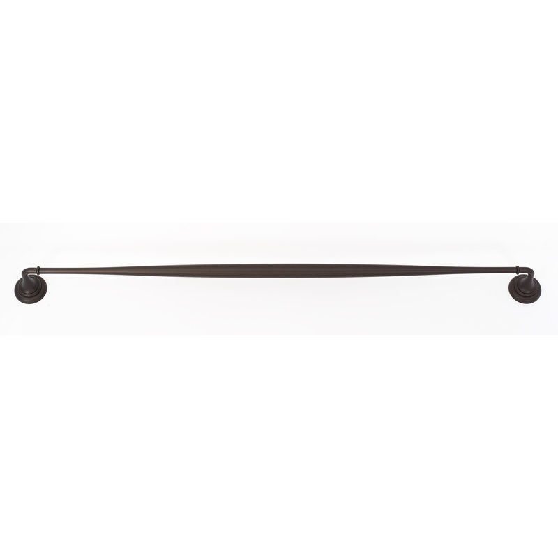 Porte-serviettes mural 30 po Charlies, Bronze chocolat, H 2 po x L 20 po x P 2,75 po