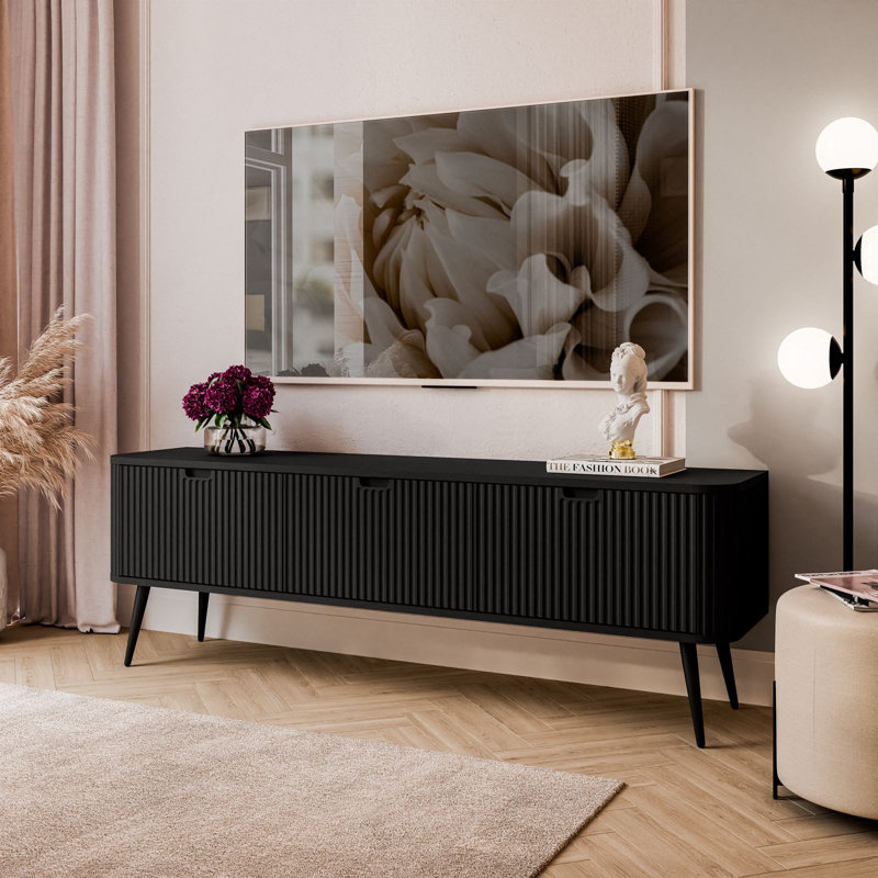 Morty TV Stand, Black