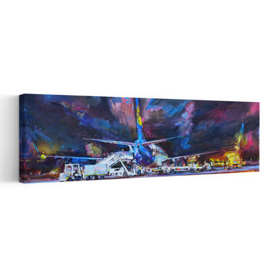 "Vibrant", art mural contemporain coloré