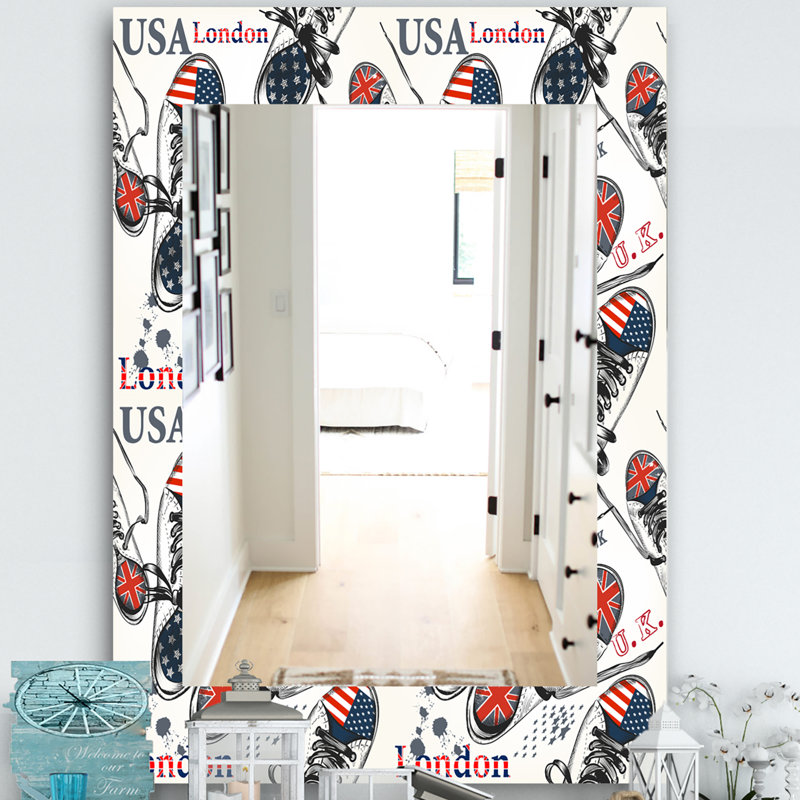 Mirror, 24" H x 32" W