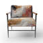 Fauteuil d'appoint rembourré Formes abstraites rembourrées Undefined Continuation-108537495