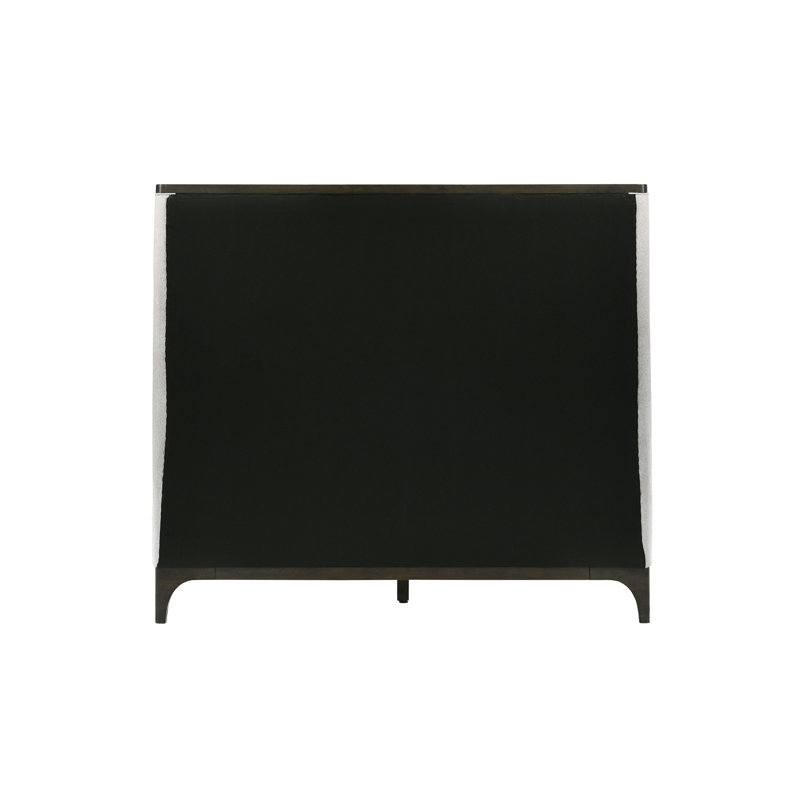 Kloss Upholstered Wingback Platform Bed, King